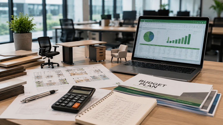 Analisis estimasi budget furniture kantor untuk mendukung perencanaan pengadaan yang lebih terukur - Royal ATZ